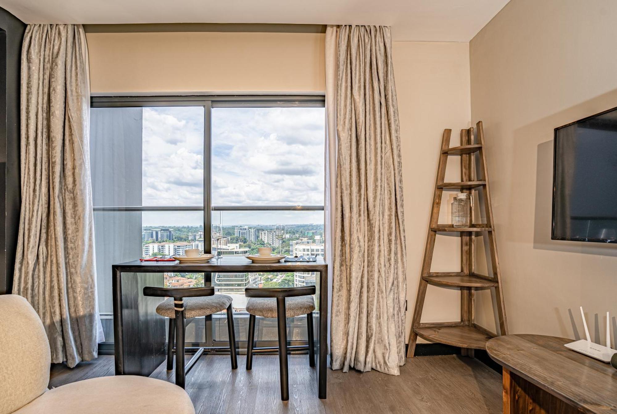Escada Studio & 2-Bedroom, Rooftop Swimming Pool, Gym, Workspace, Wonderiss Homes Westland Living Nairobi Exterior photo