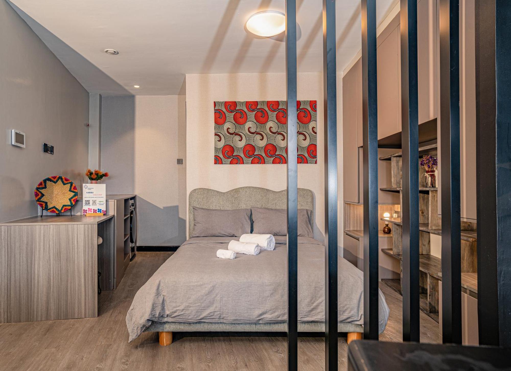 Escada Studio & 2-Bedroom, Rooftop Swimming Pool, Gym, Workspace, Wonderiss Homes Westland Living Nairobi Exterior photo