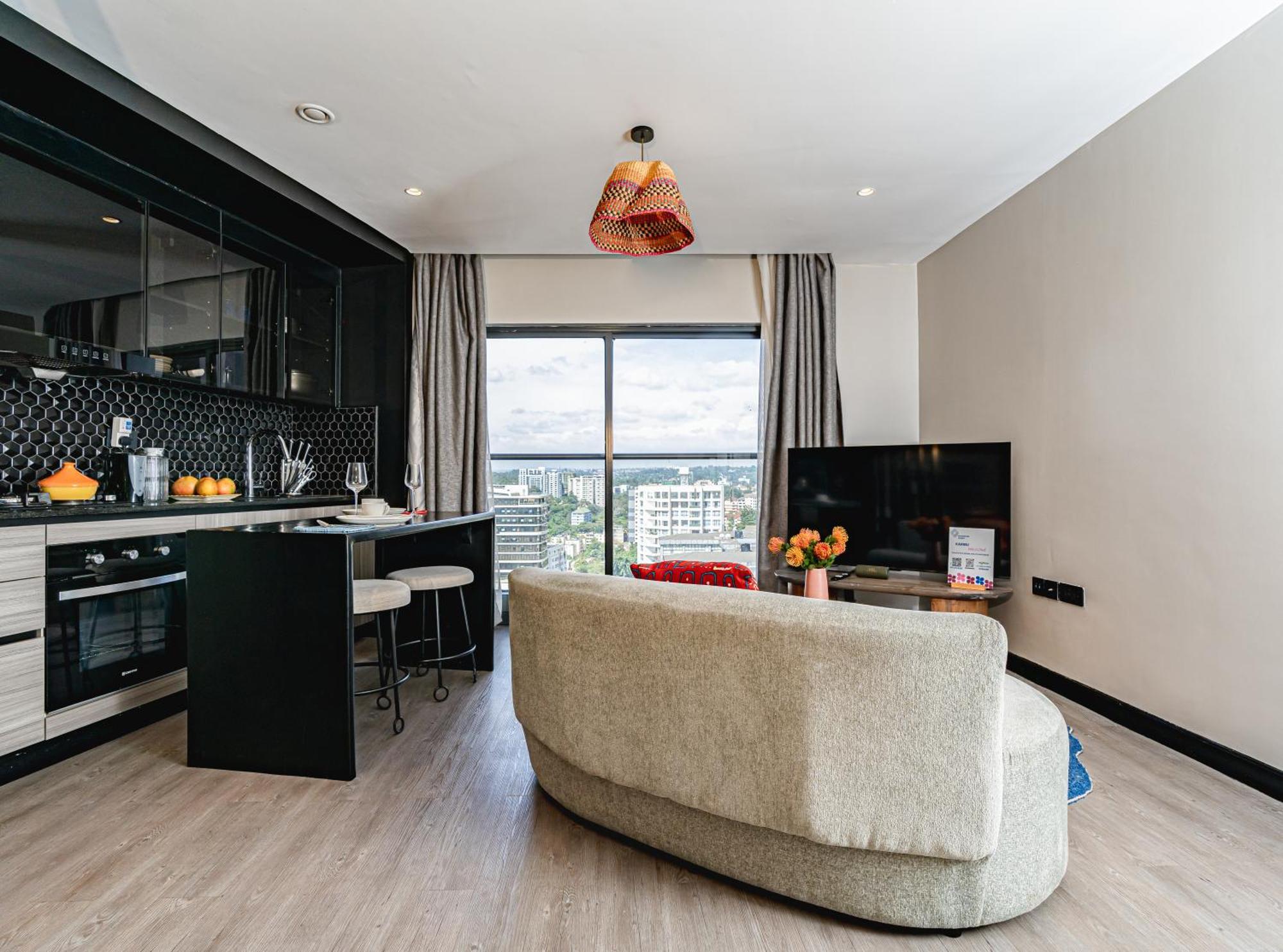 Escada Studio & 2-Bedroom, Rooftop Swimming Pool, Gym, Workspace, Wonderiss Homes Westland Living Nairobi Exterior photo