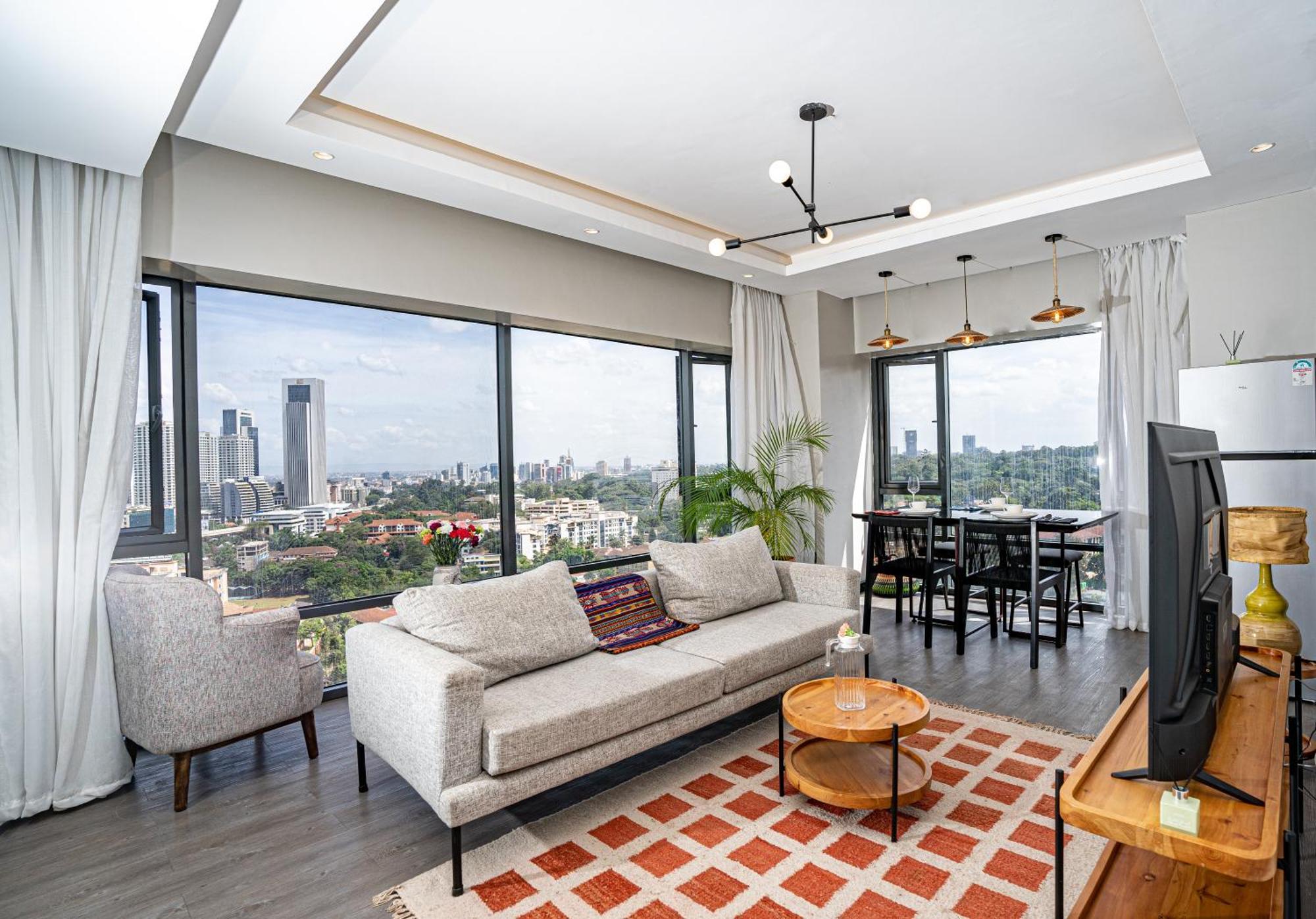 Escada Studio & 2-Bedroom, Rooftop Swimming Pool, Gym, Workspace, Wonderiss Homes Westland Living Nairobi Exterior photo