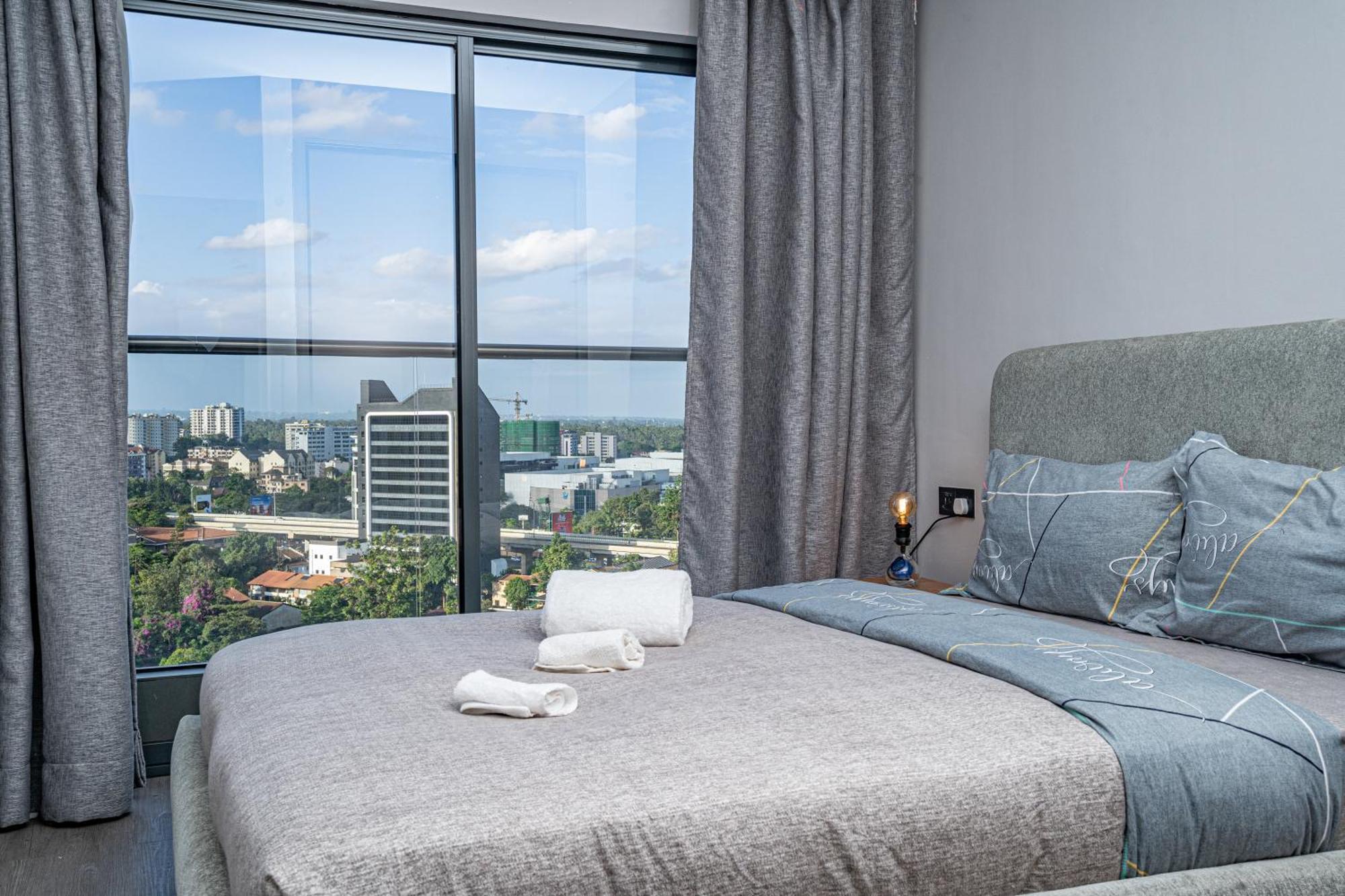 Escada Studio & 2-Bedroom, Rooftop Swimming Pool, Gym, Workspace, Wonderiss Homes Westland Living Nairobi Exterior photo