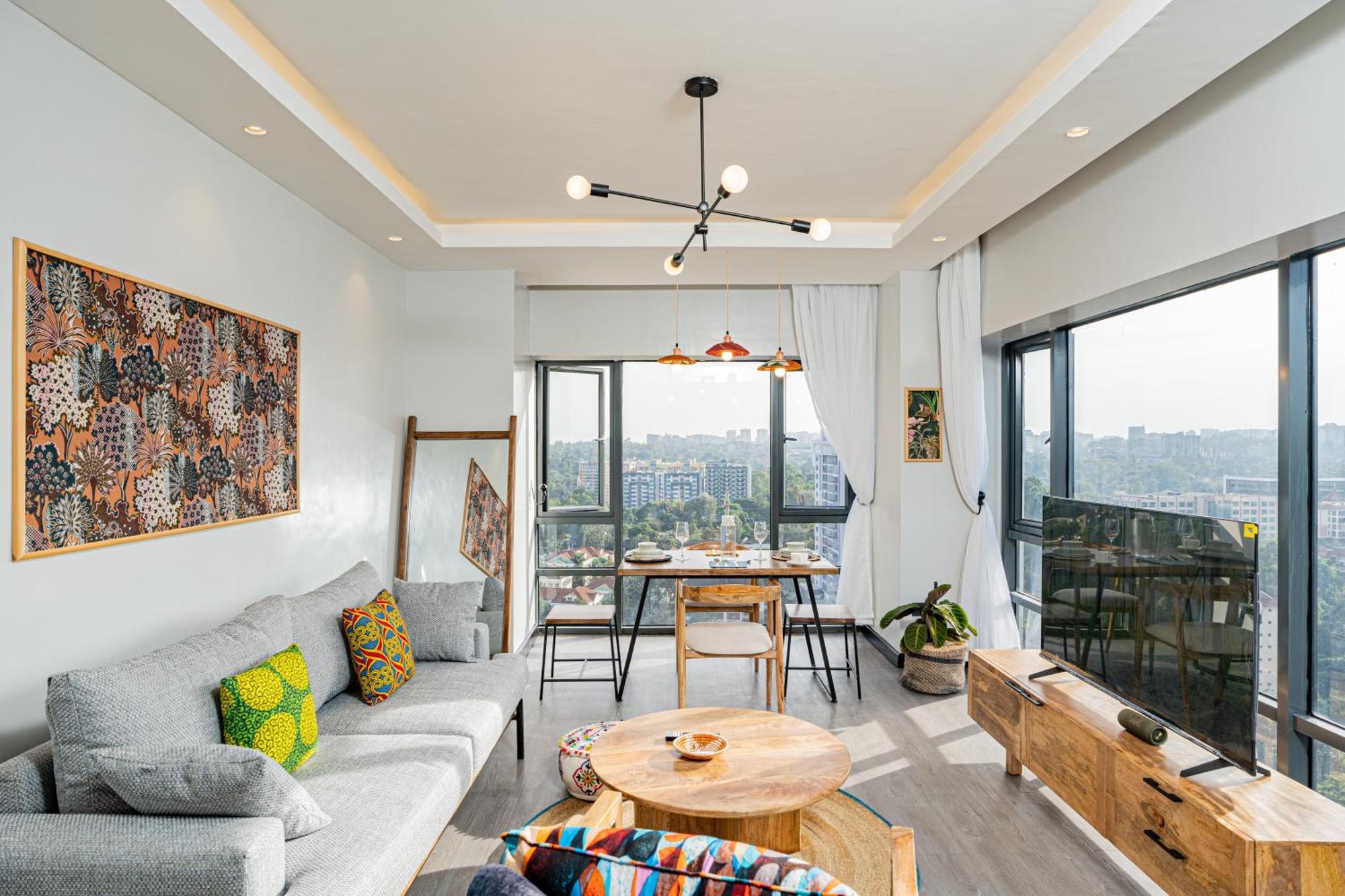 Escada Studio & 2-Bedroom, Rooftop Swimming Pool, Gym, Workspace, Wonderiss Homes Westland Living Nairobi Exterior photo